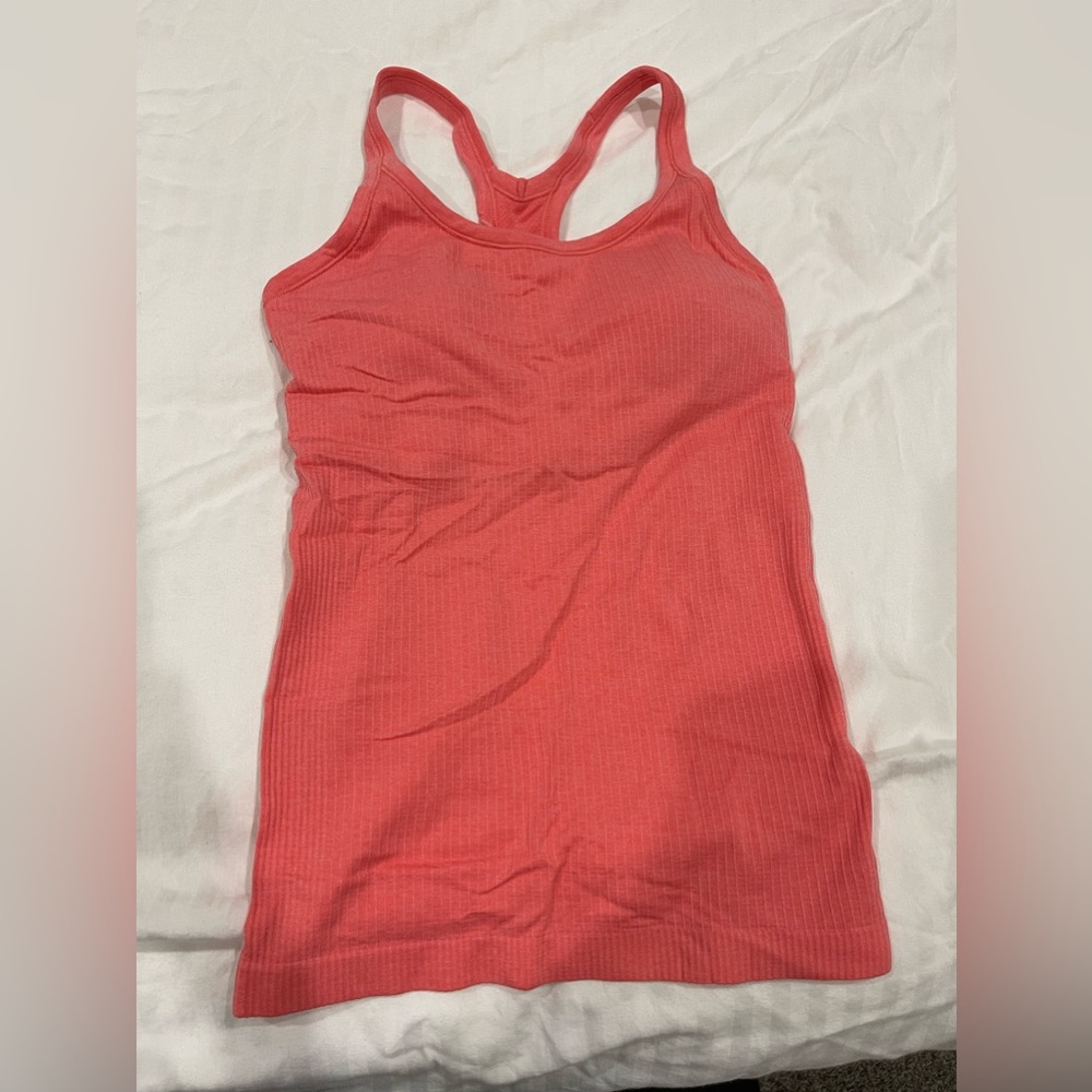Size 6 Ebb to street tank top- raspberry cream